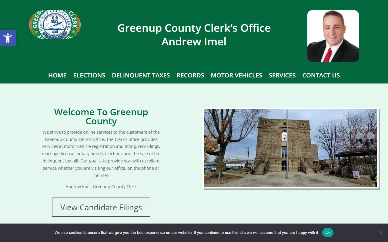 Greenup County Clerk office for marriage records